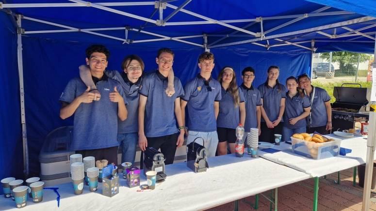 Grillstand Projektwoche